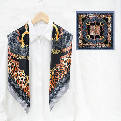 Luxurious Printed Silk Scarves (90x90cm) - 25 Unique Designs