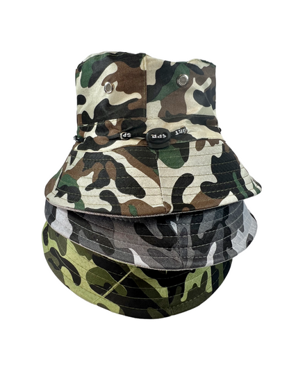 Stylish Camo Bucket Hats