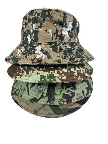 Camouflage Bucket Hats Collection